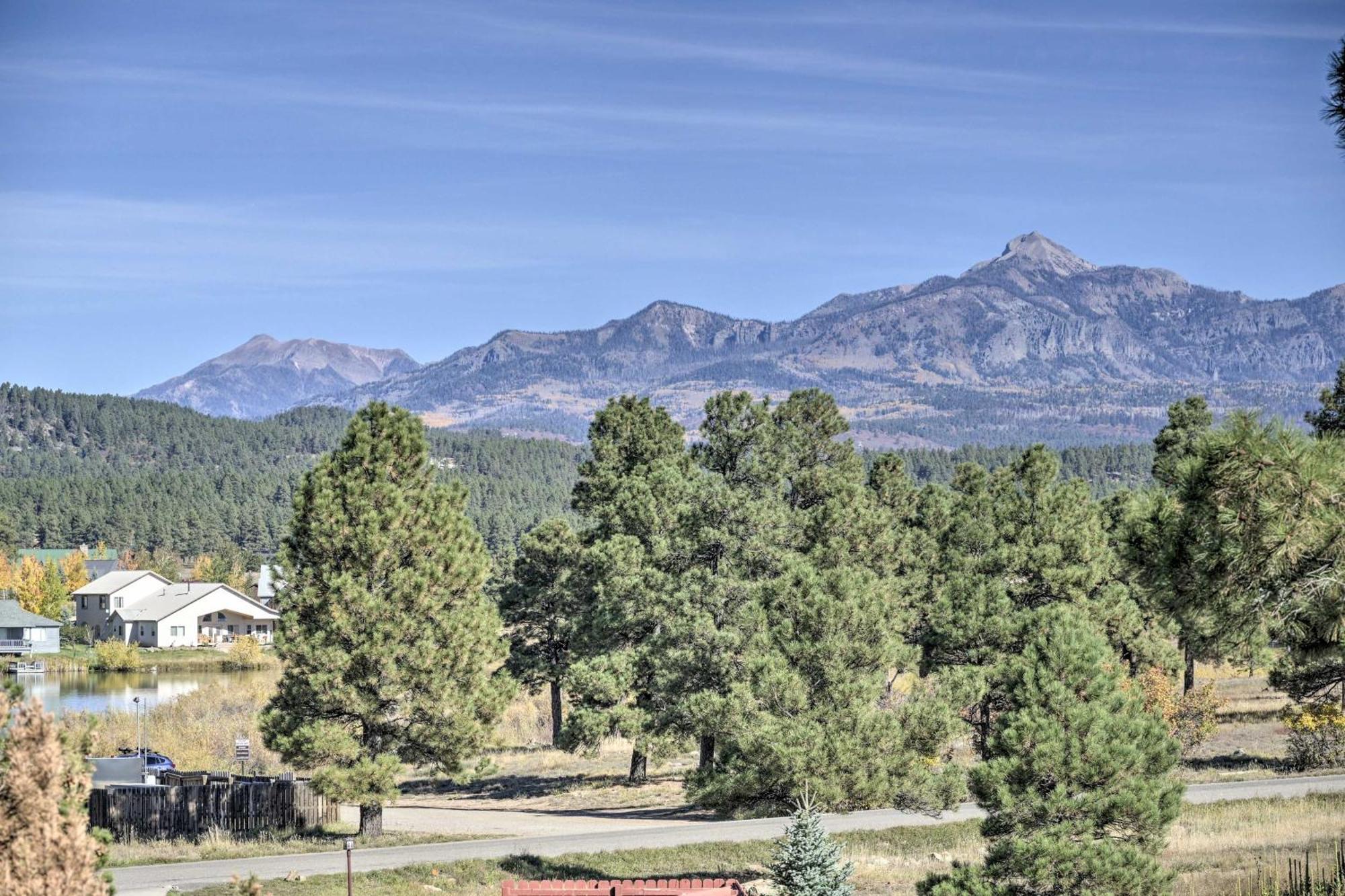 Cozy Pagosa Condo Stunning Mountain And Lake Views! Pagosa Springs Luaran gambar